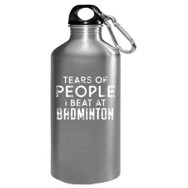 Tears Of People I Beat At Badminton - Water Bottle