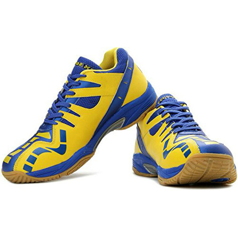 Vector X CS-1055 Badminton Shoes (Yellow,Blue)