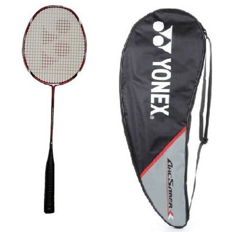 Yonex Arcsaber 200 THL Badminton Racquet G4 Strung  (White, Red, Weight - 85 g)