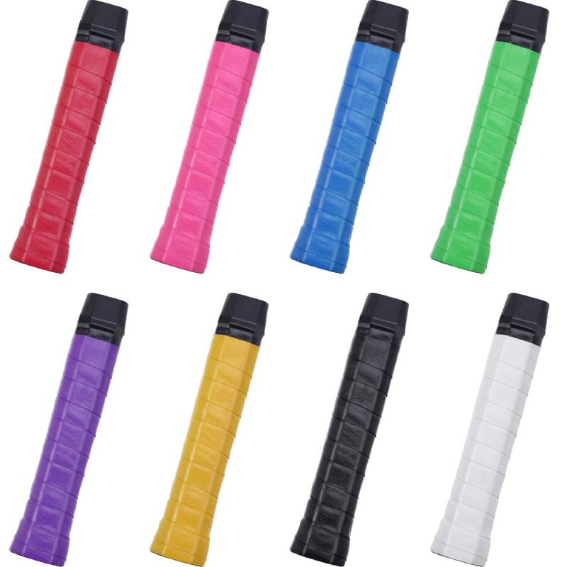 Jovitec 8 Pieces Tennis Badminton Rackets Grips Overgrips Tape for Anti-Slip and Absorbent Grip